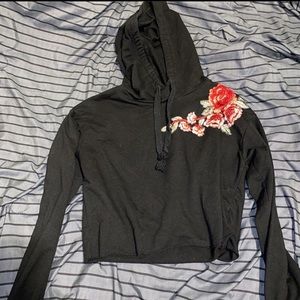Crop top hoodie